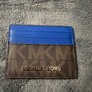 Michael Kors Dual-Tone Card Holder - excellent condition